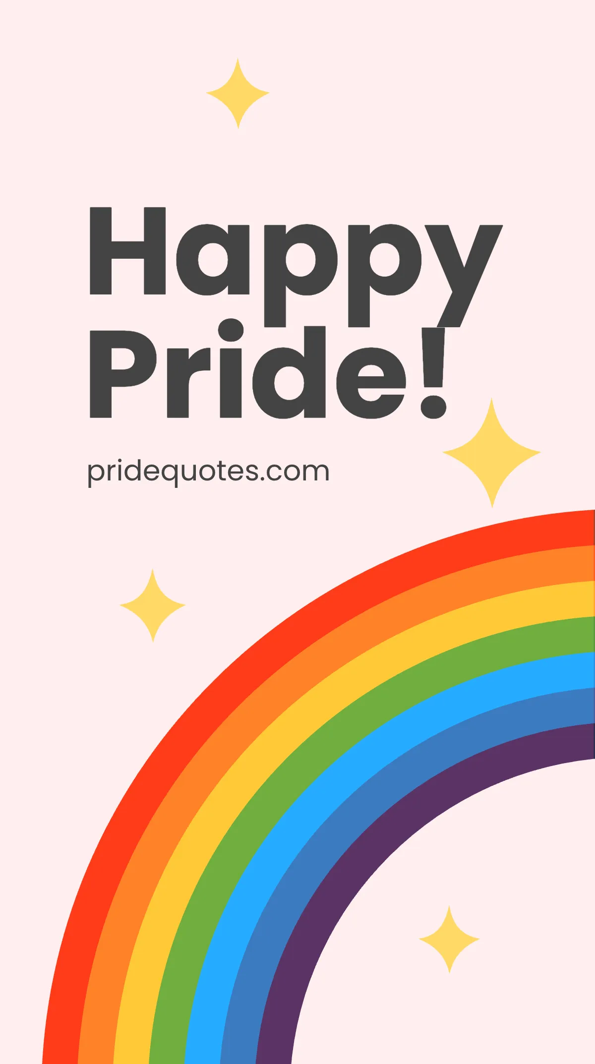 Pride Month Quote Instagram Story Template