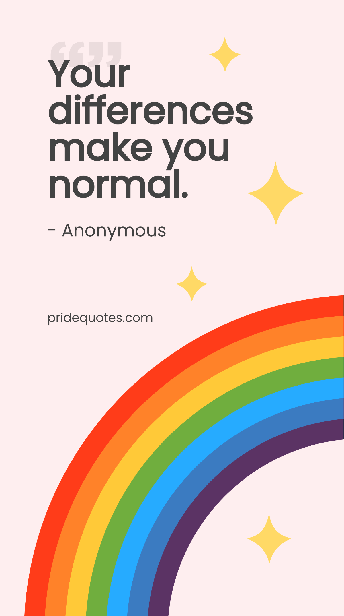 Pride Month Quote Instagram Story Template
