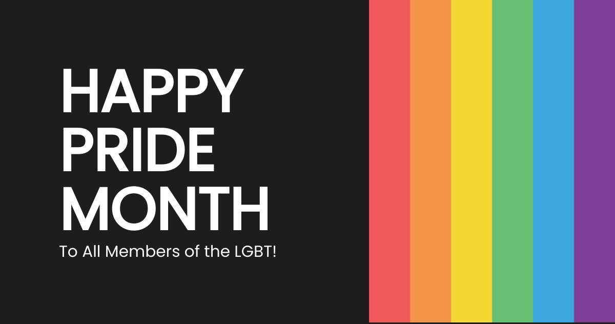 LGBT Pride Month Facebook Post Template