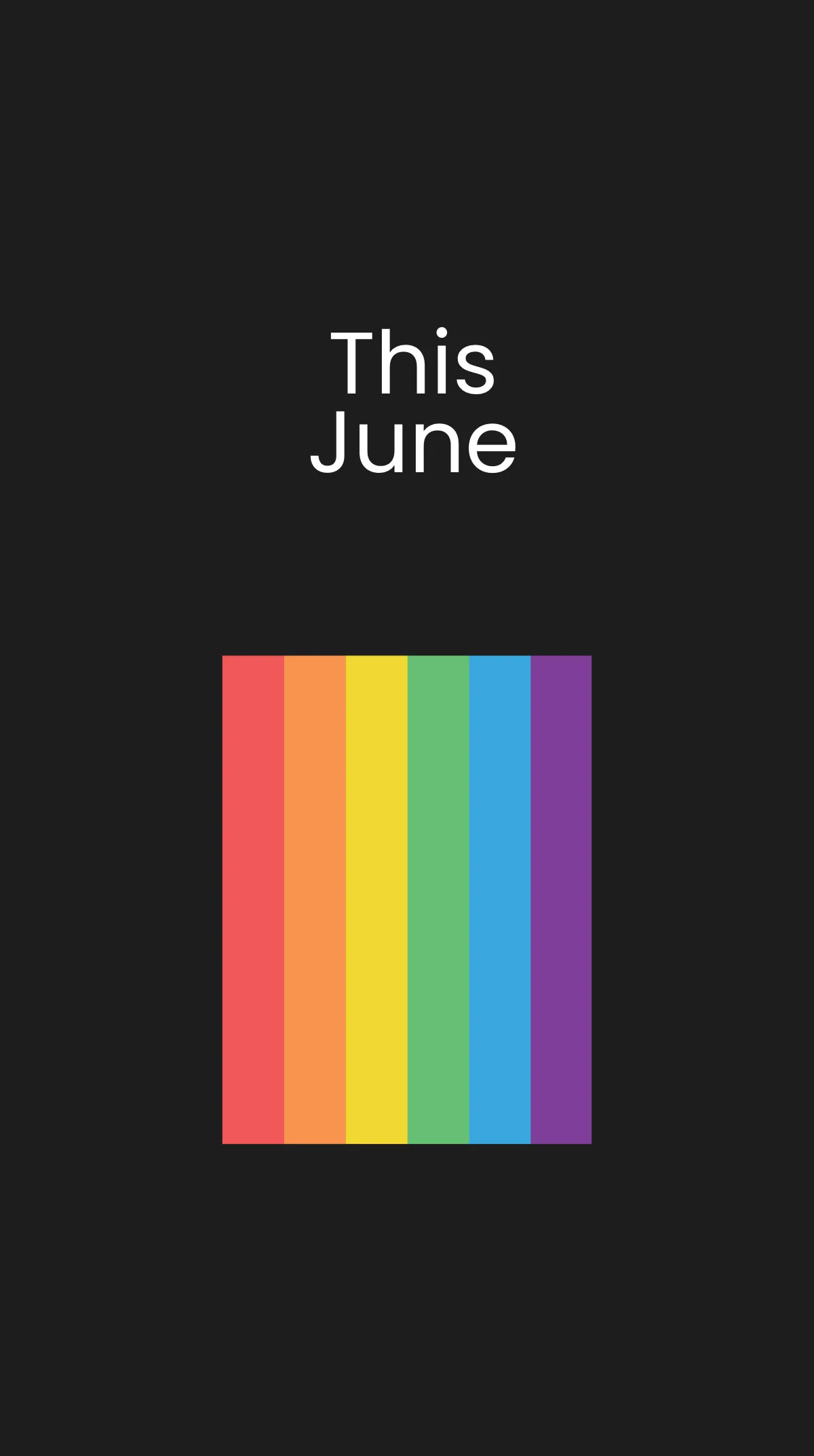 Free LGBT Pride Month Instagram Story Template to Edit Online