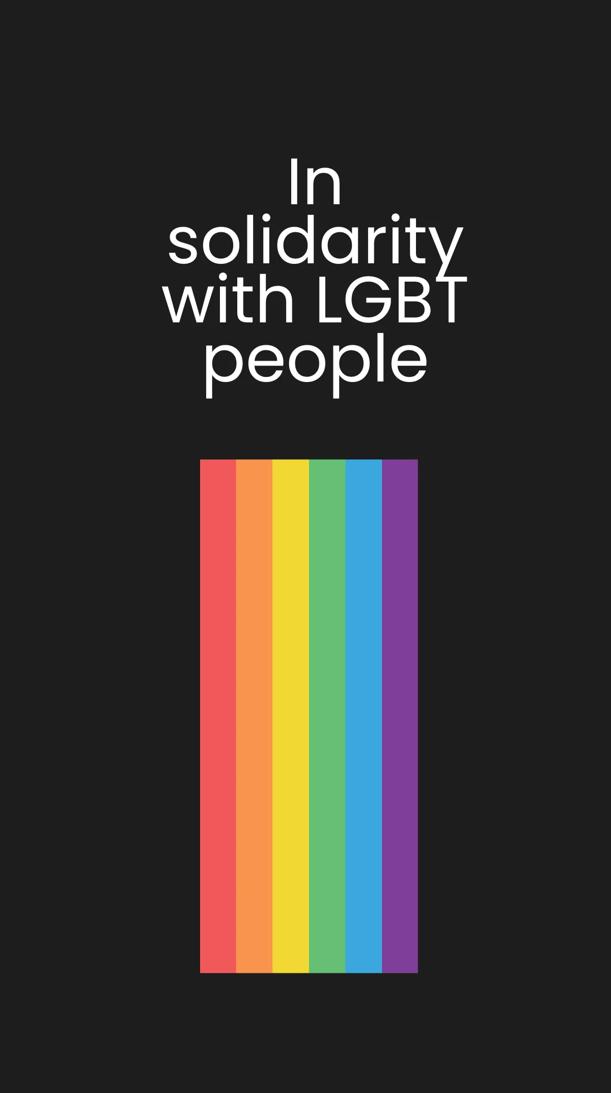 Free LGBT Pride Month Instagram Story Template to Edit Online