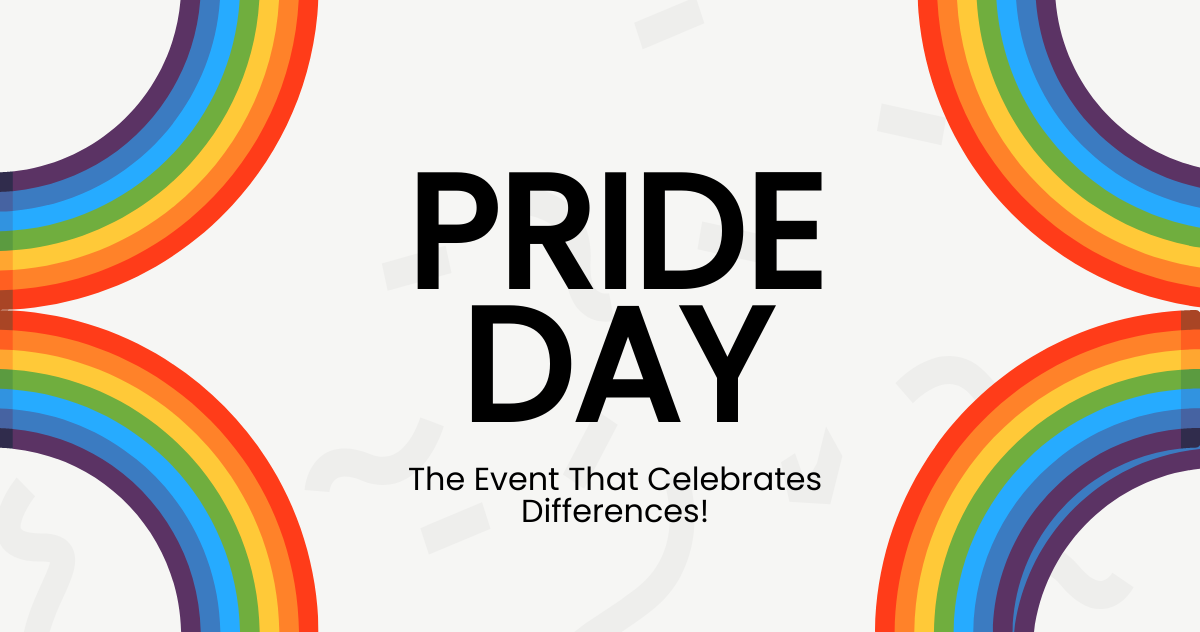 Pride Day Event Facebook Post Template