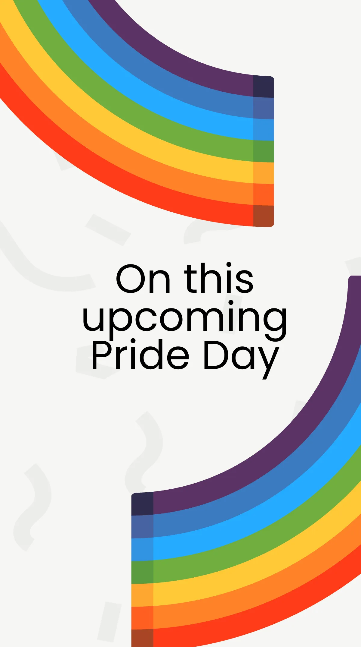 Free Pride Day Event Instagram Story Template to Edit Online