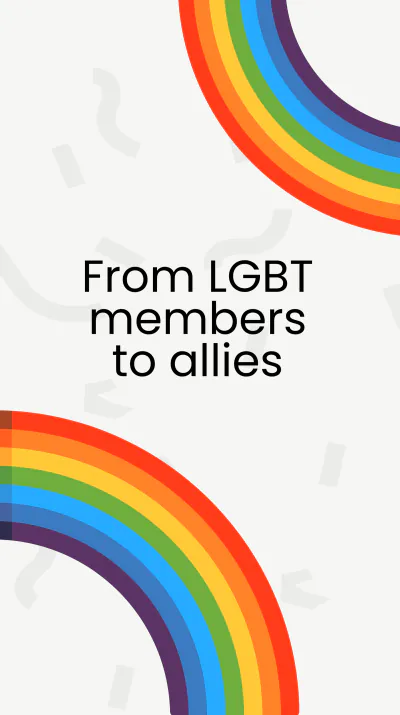 Free Pride Day Event Instagram Story Template to Edit Online