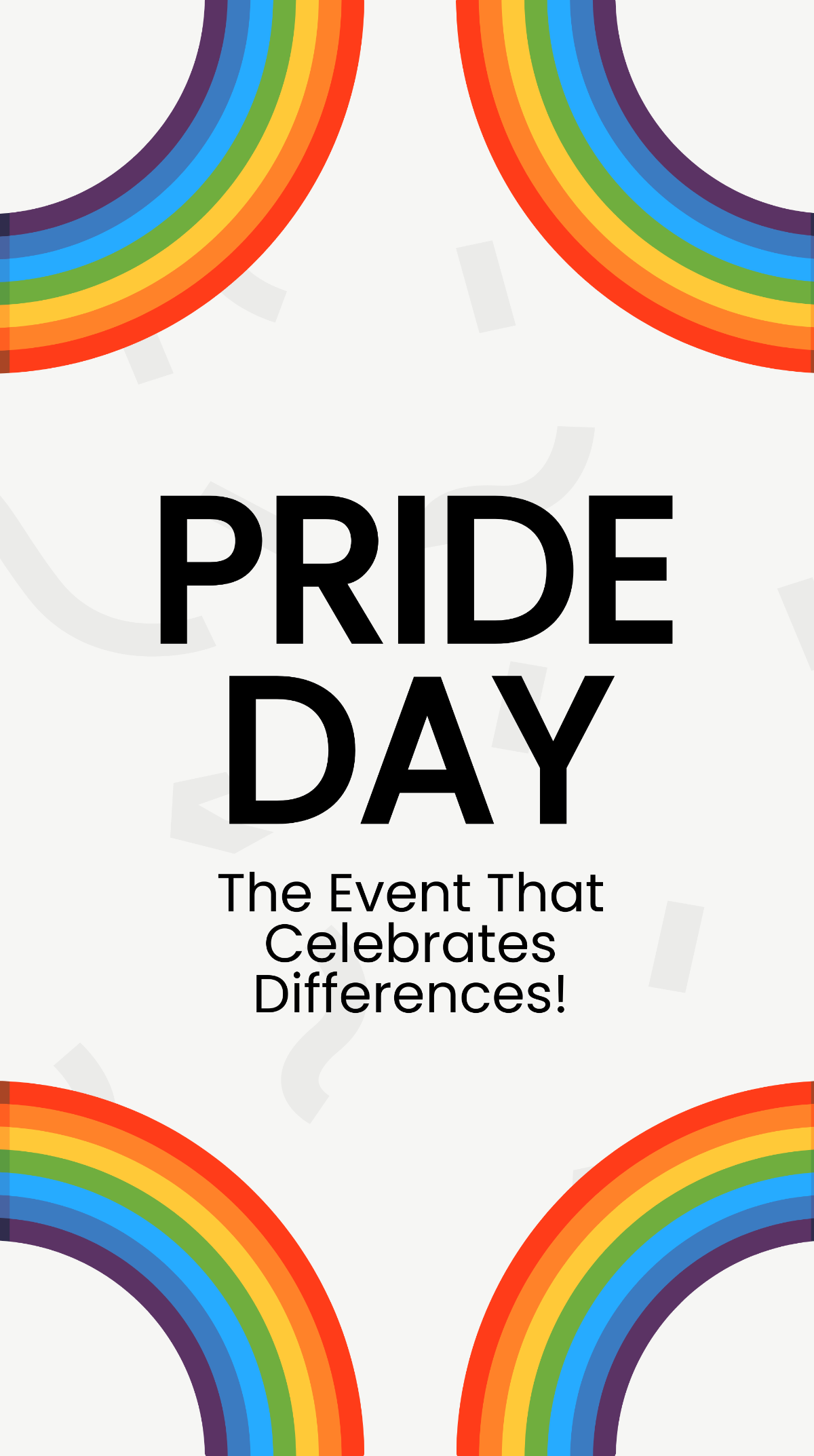 Pride Day Event Instagram Story Template