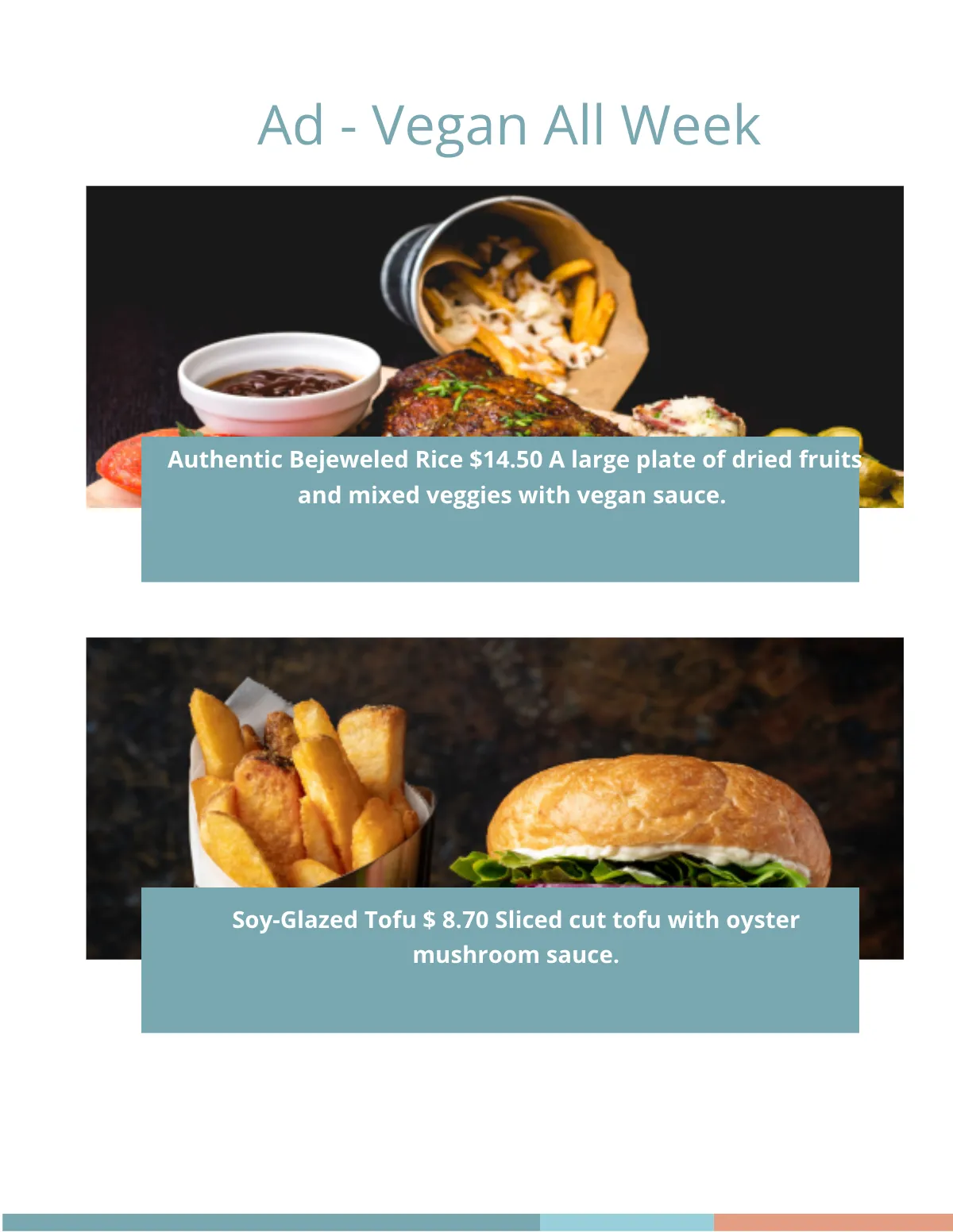 Free Food eBook Template to Edit Online