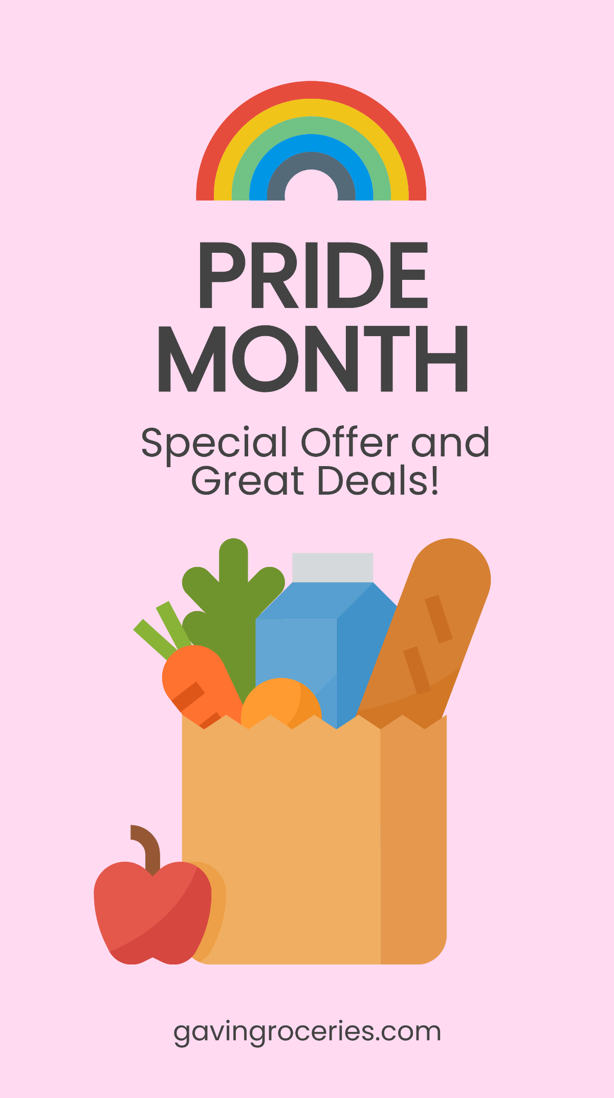Pride Month Offer Instagram Story Template