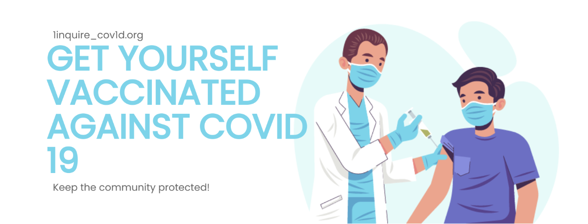 Free Covid 19 Vaccination Facebook Cover Template