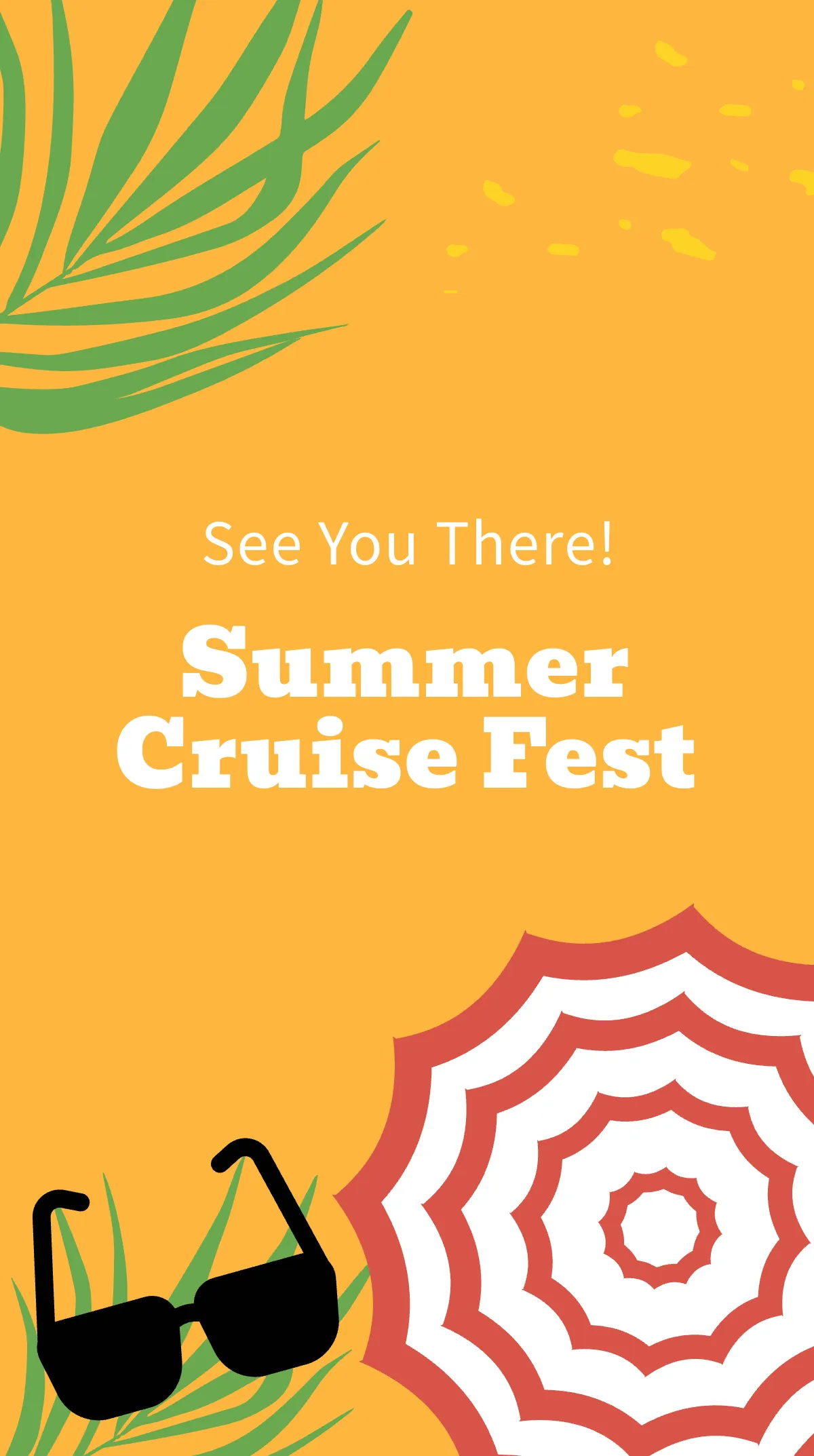 Free First Day of Summer Party Instagram Story Template to Edit Online