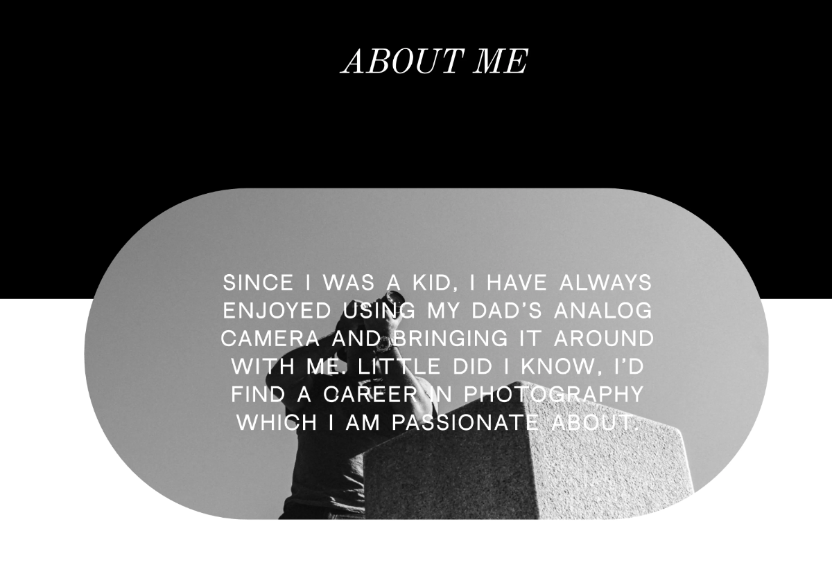 Free Career Portfolio Template to Edit Online