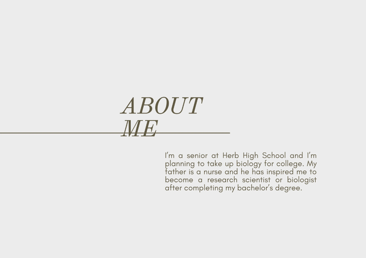 Free Colorful Student Portfolio Template to Edit Online