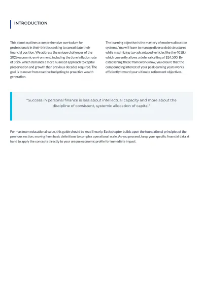 Free Professional eBook Template to Edit Online