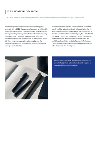 Free Professional eBook Template to Edit Online