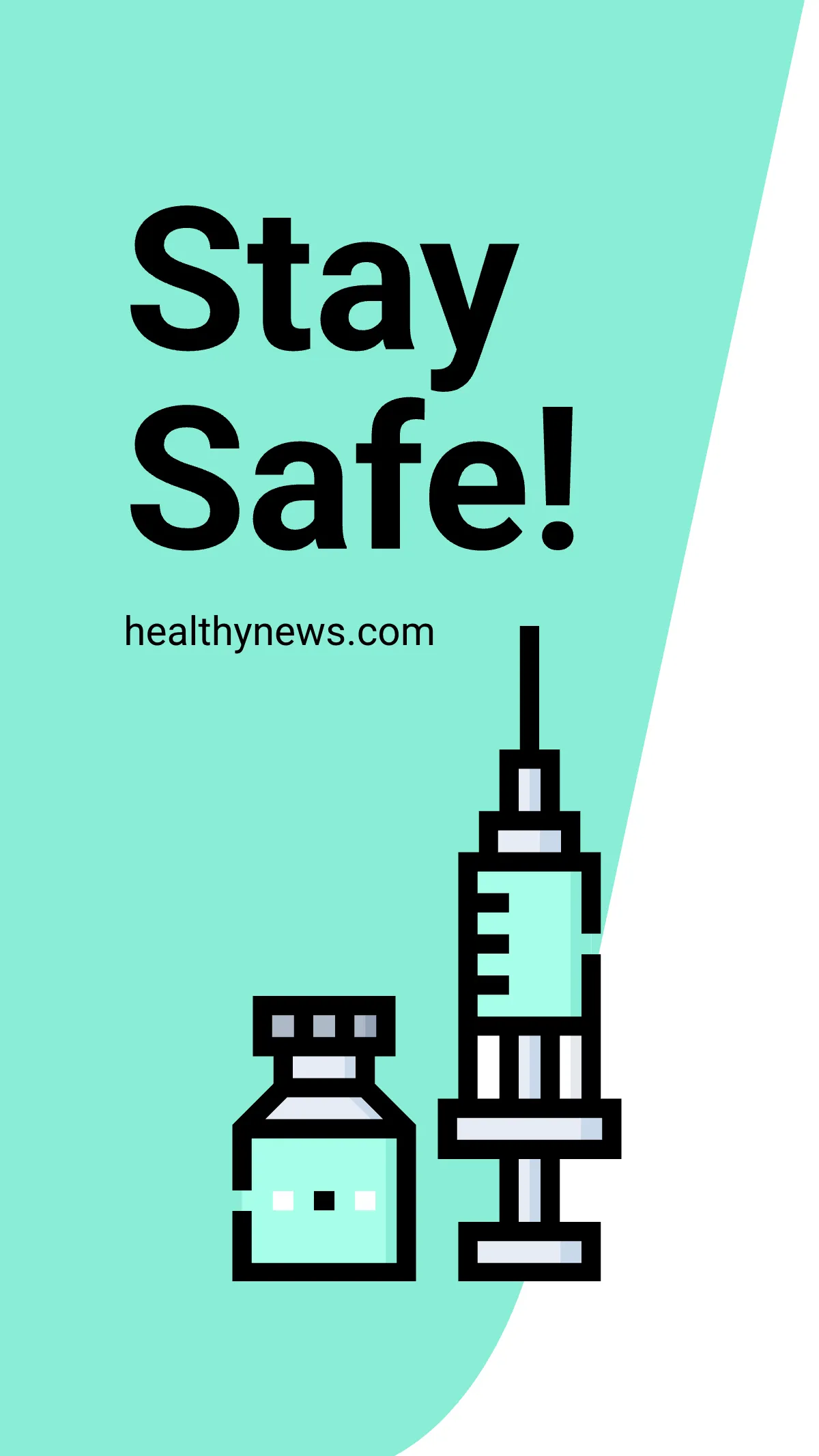 Free Covid 19 Vaccine Ad Instagram Story Template to Edit Online