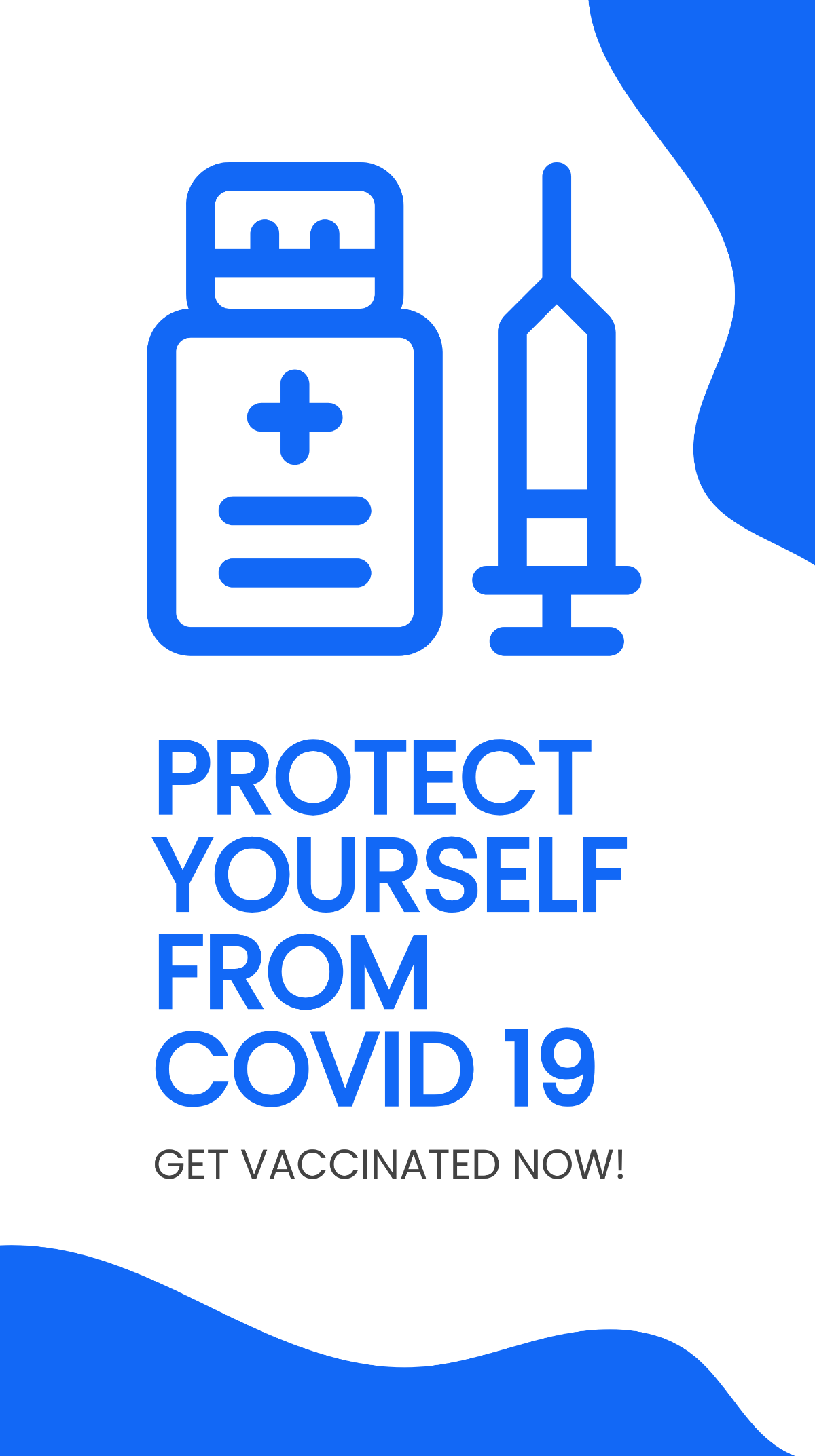 Free Covid 19 Vaccine Available Instagram Story Template