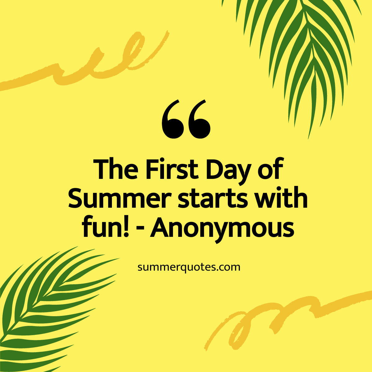 Free First Day of Summer Quote Linkedin Post Template