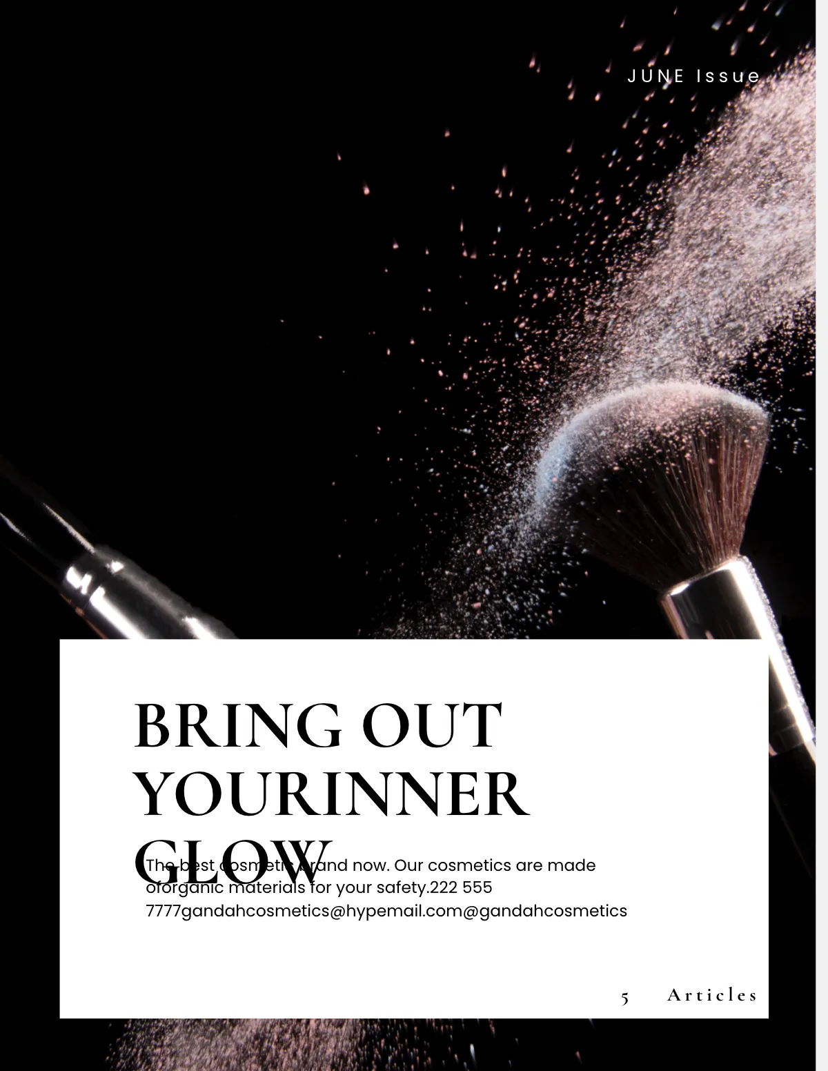 Free Art Zine Template to Edit Online