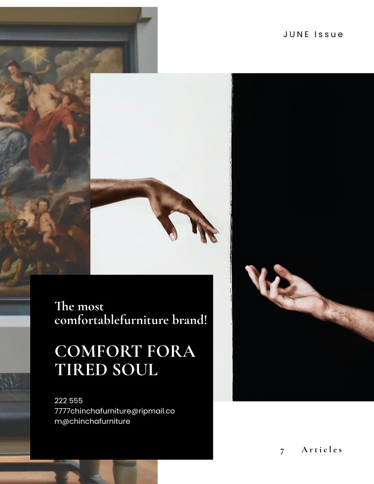 Free Art Zine Template to Edit Online