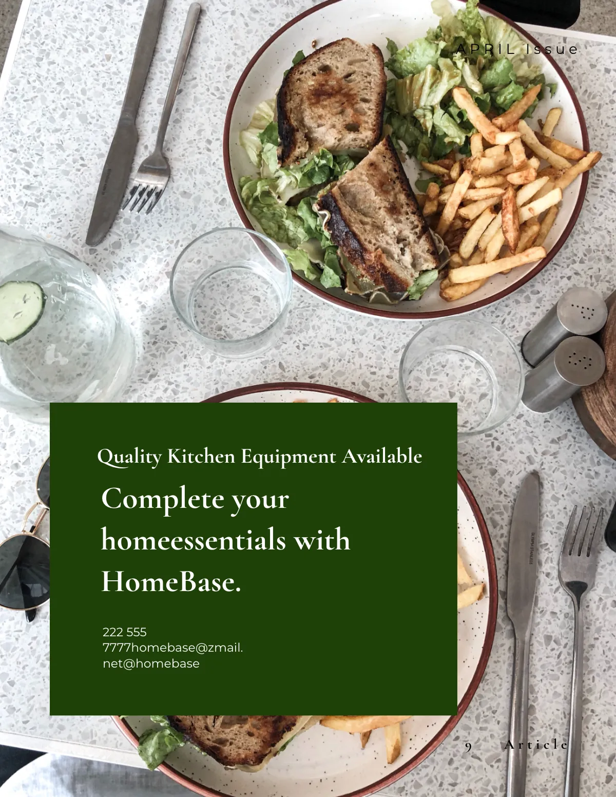 Free Recipe Zine Template to Edit Online