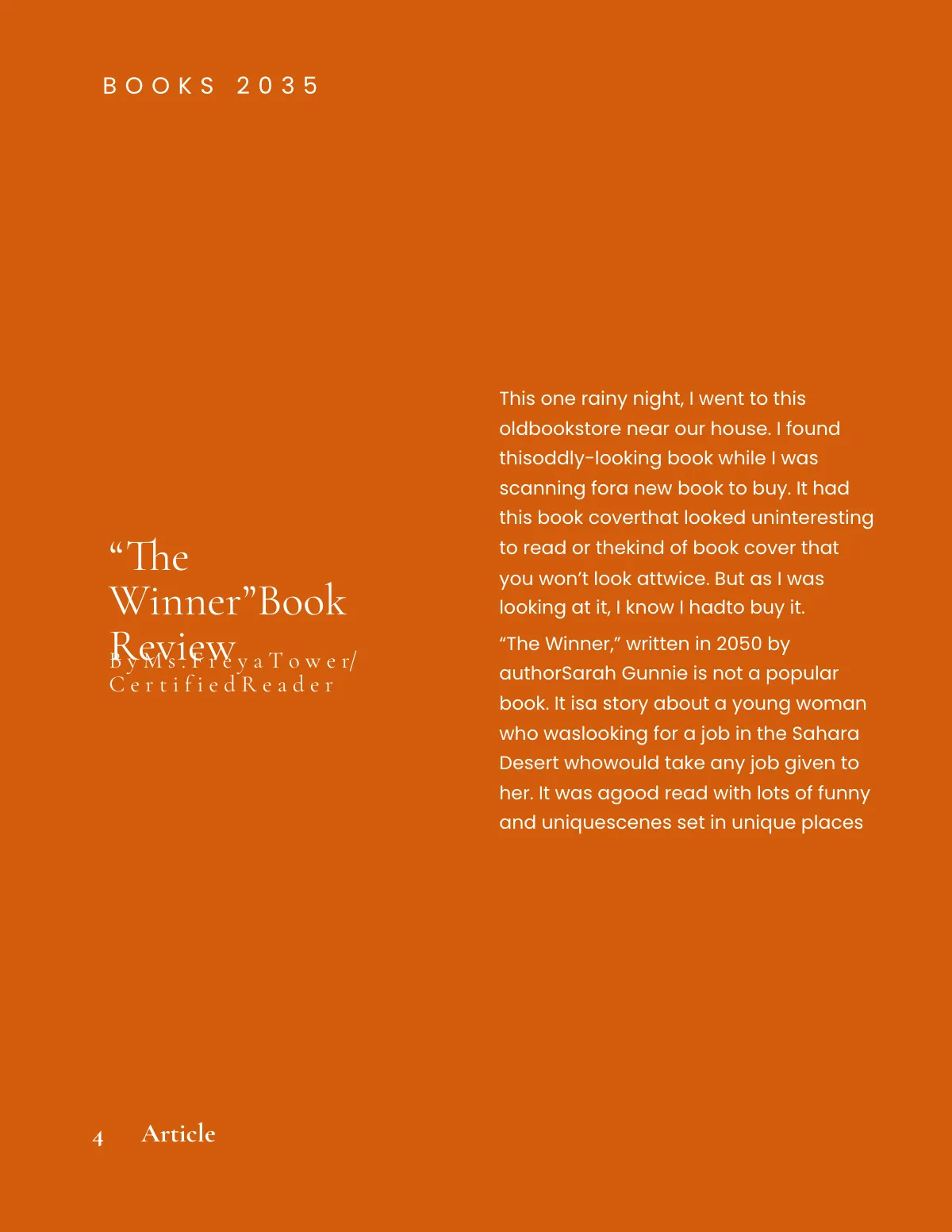 Free Digital Zine Template to Edit Online