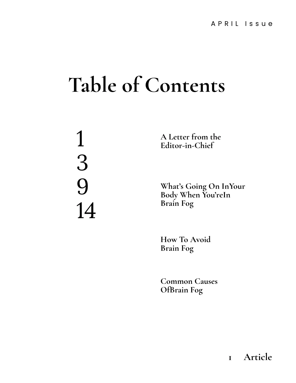 Free Informative Zine Template to Edit Online