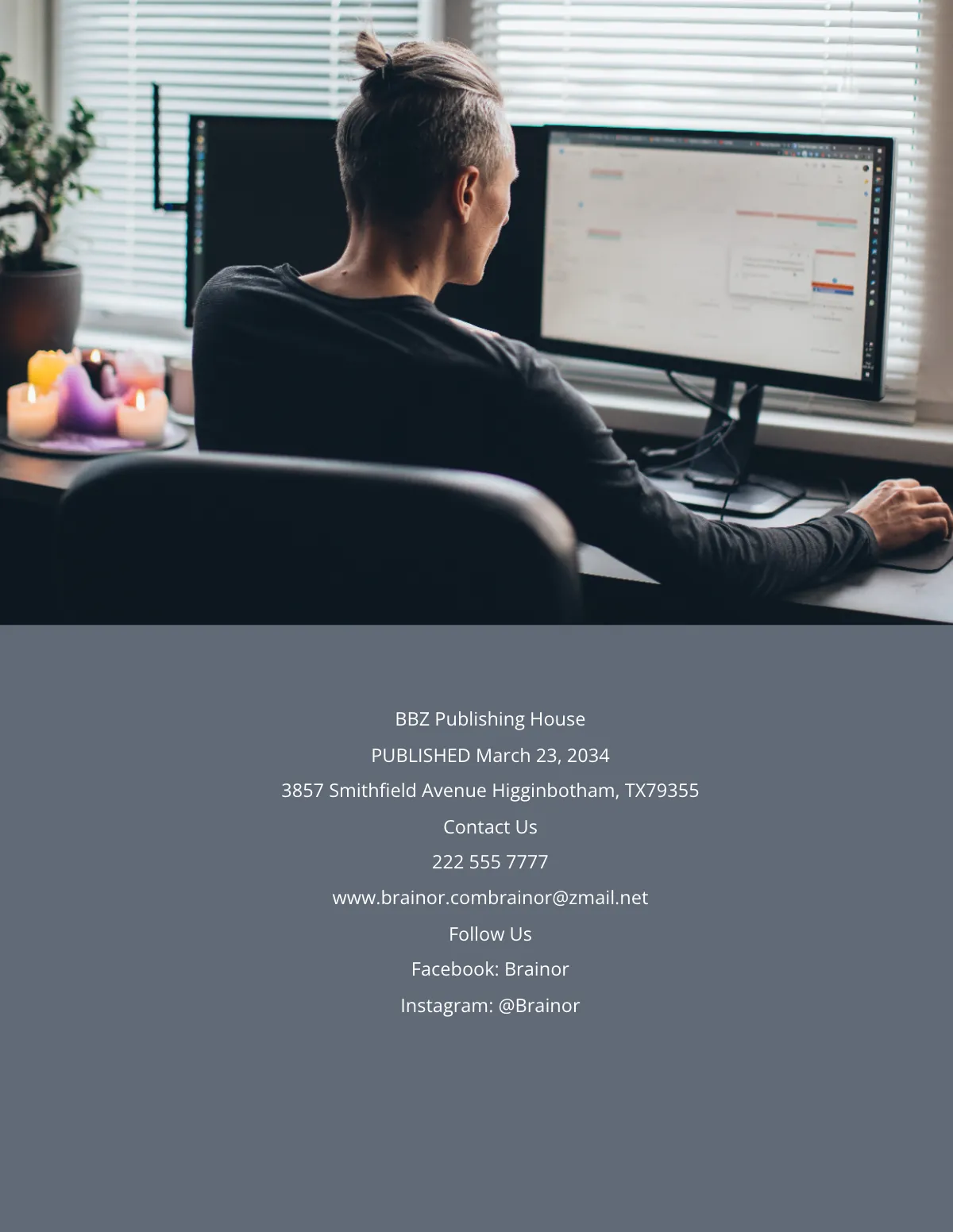 Free Informative Zine Template to Edit Online