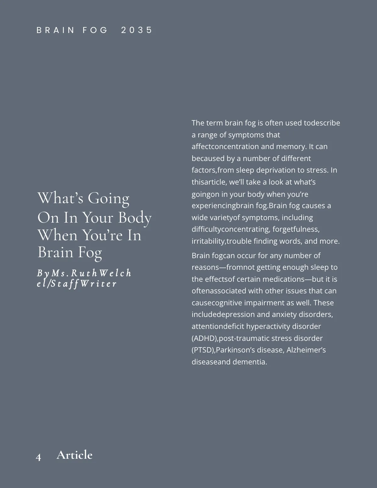 Free Informative Zine Template to Edit Online