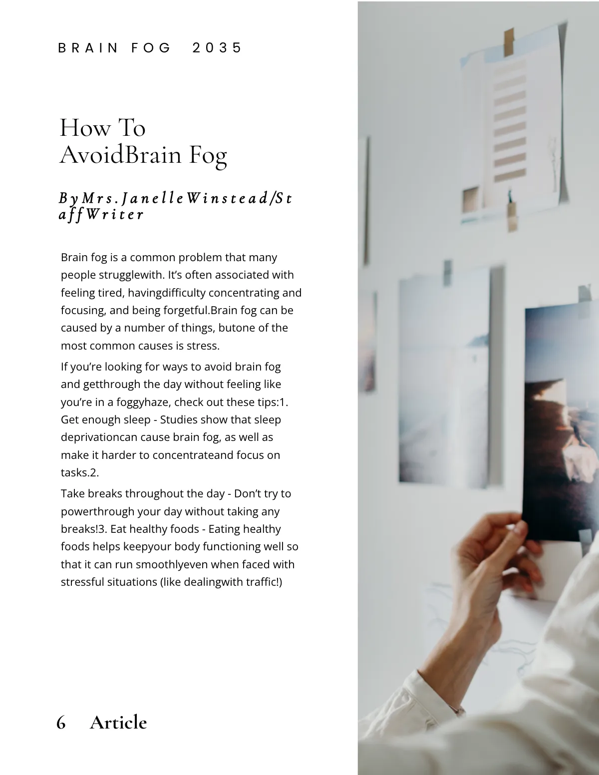 Free Informative Zine Template to Edit Online