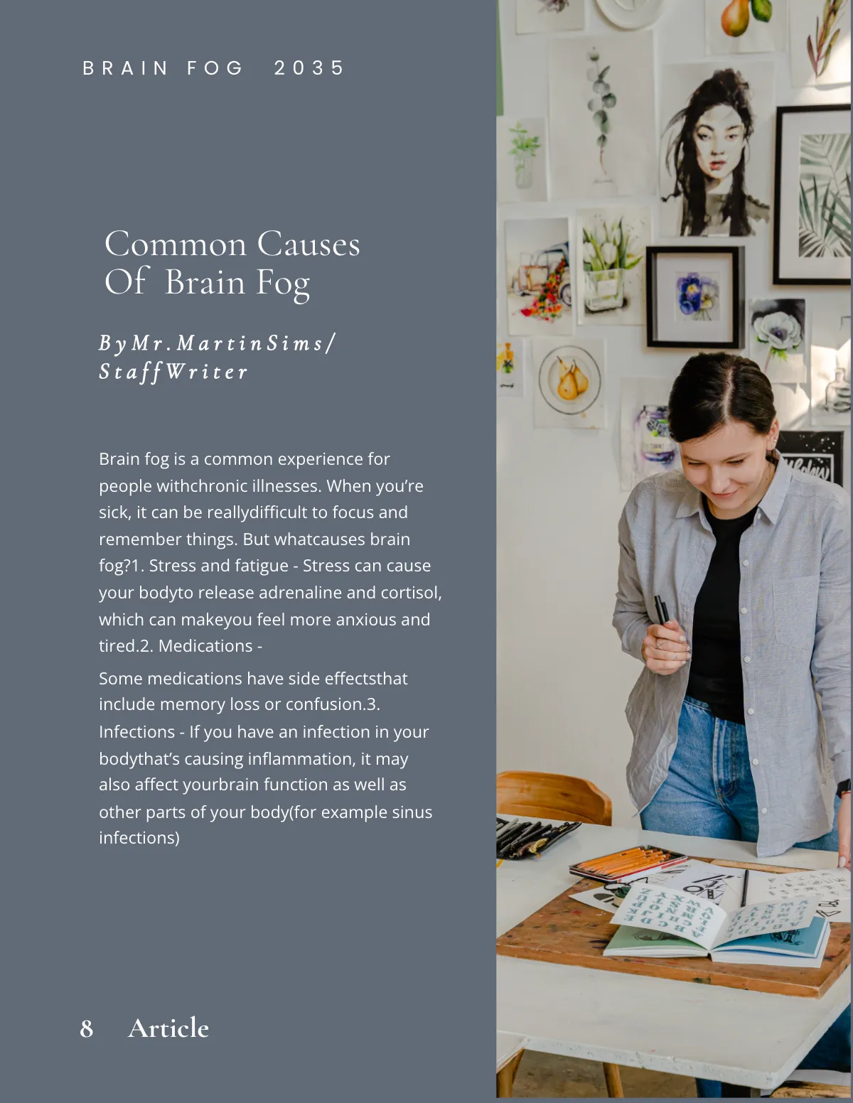 Free Informative Zine Template to Edit Online