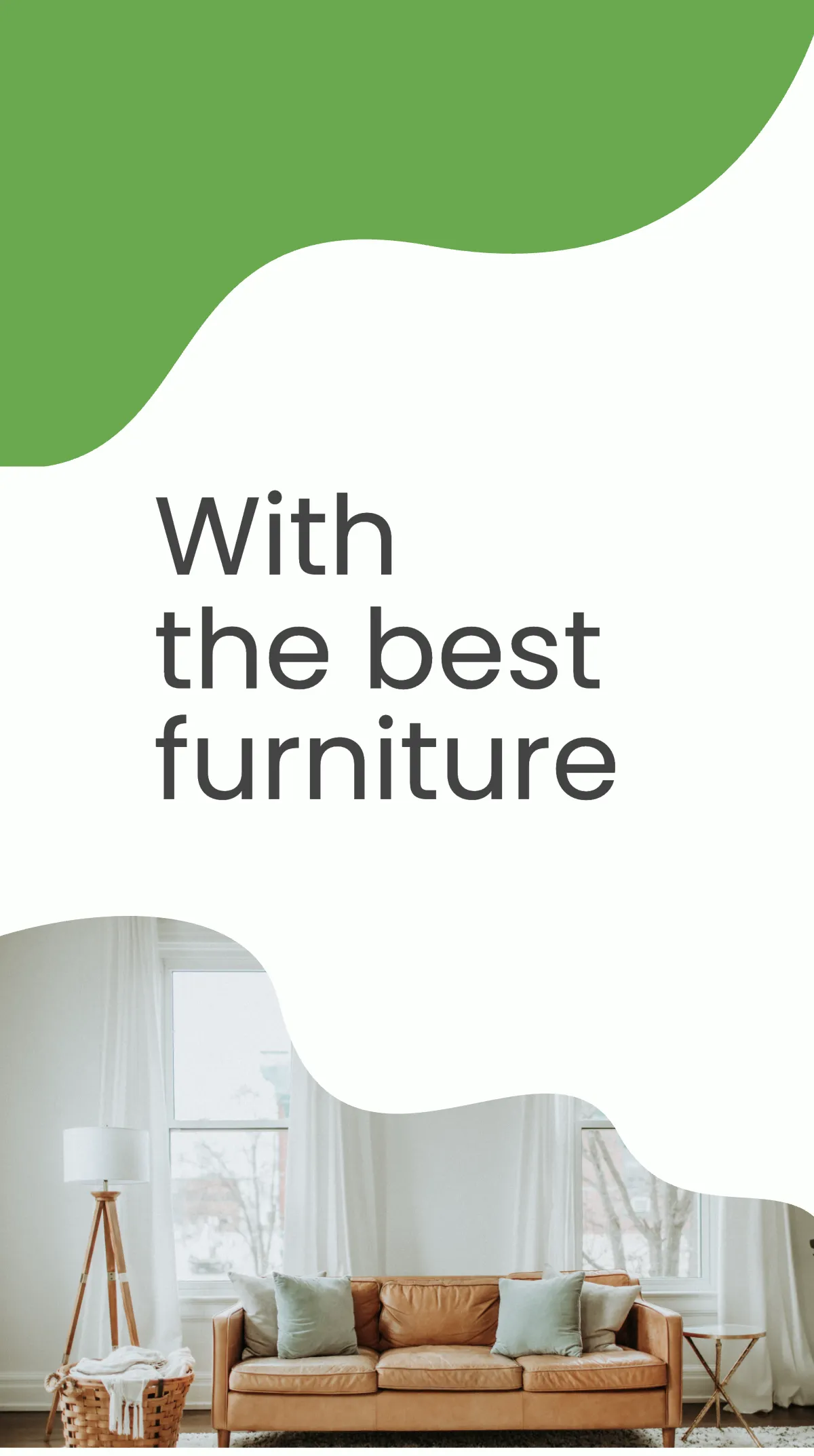 Free Interior Decorating Ad Instagram Story Template to Edit Online