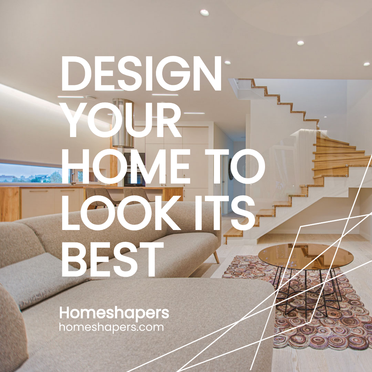 Home Interior Design Instagram Post Template