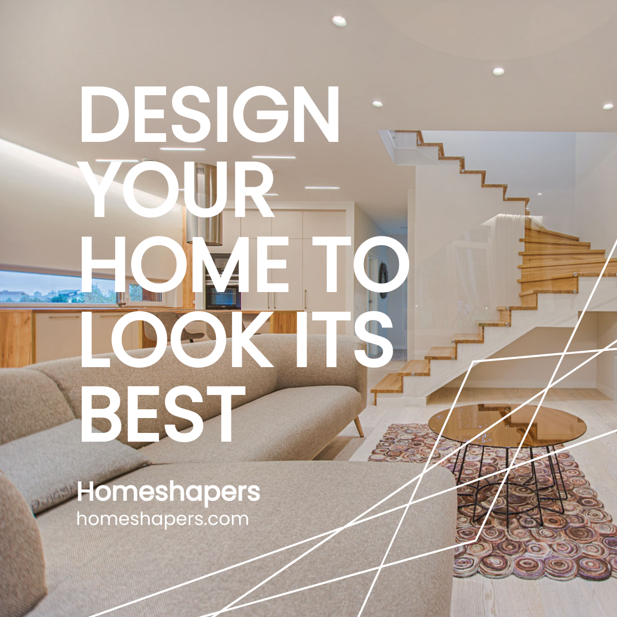 Home Interior Design Linkedin Post Template