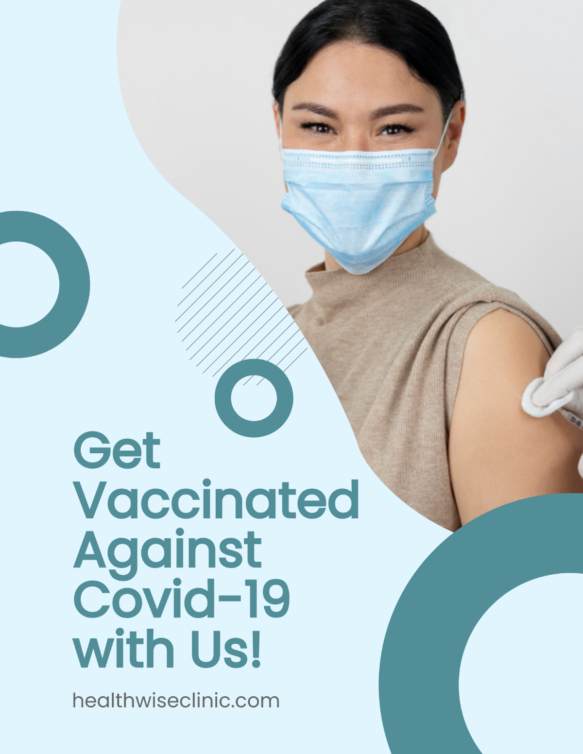 Covid 19 Vaccine Clinic Flyer Template