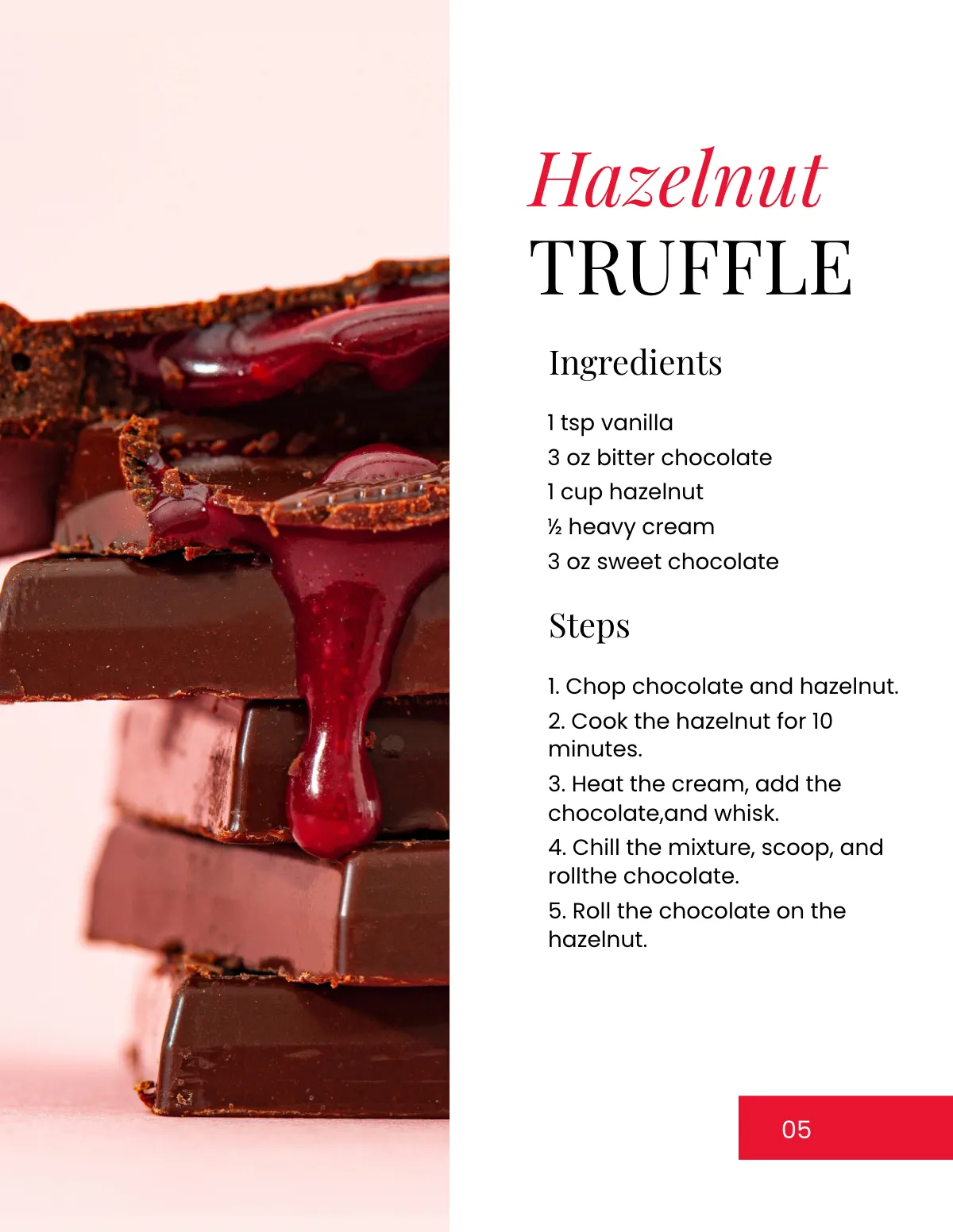 Free Sample Desserts CookBook Template to Edit Online