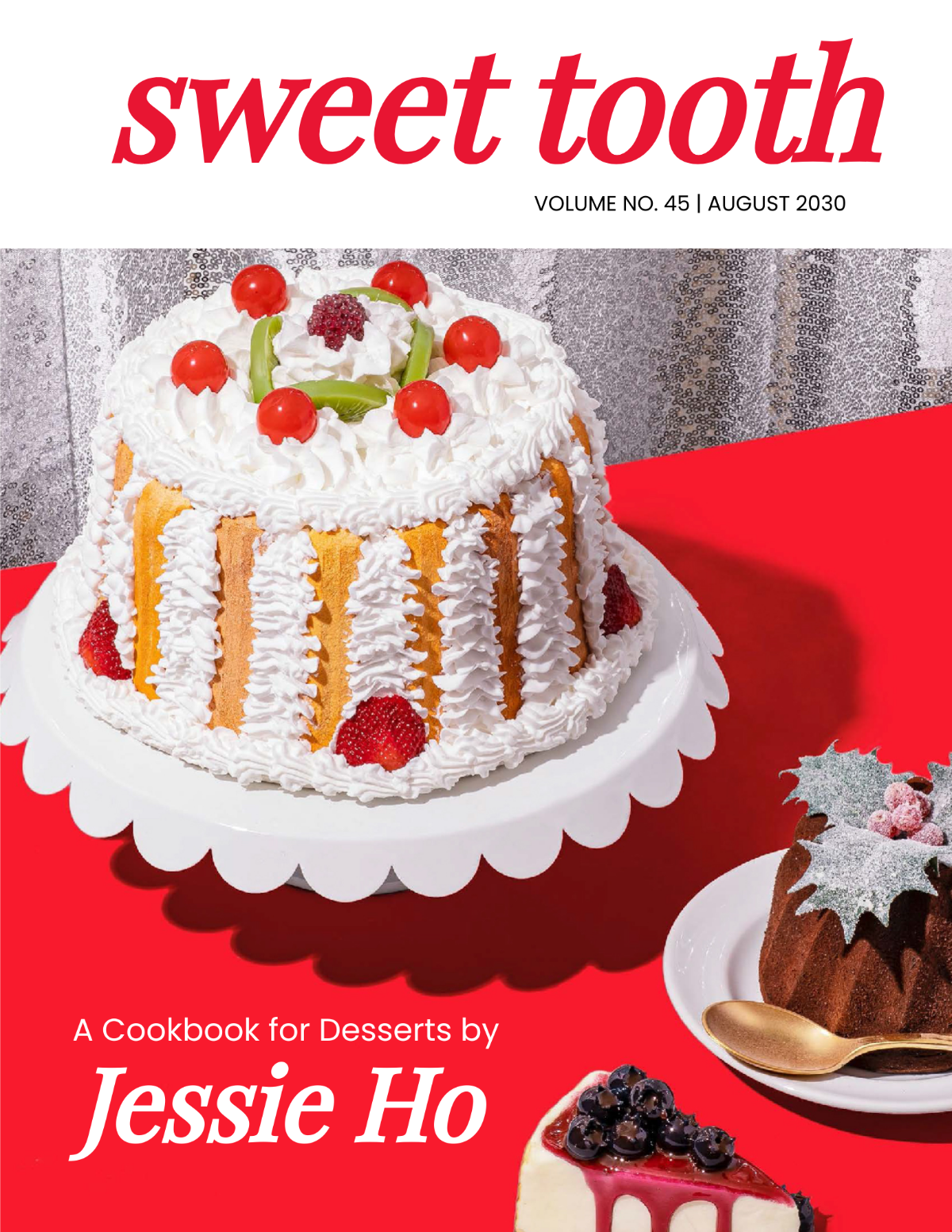 Free Sample Desserts CookBook Template