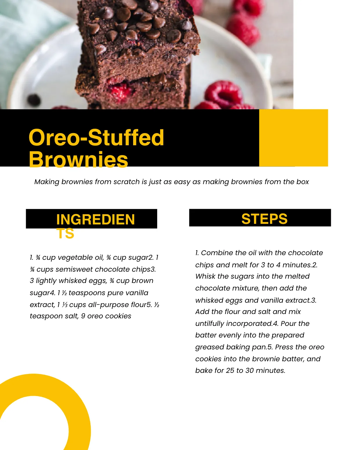 Free Creative Bakery Cookbook Template to Edit Online