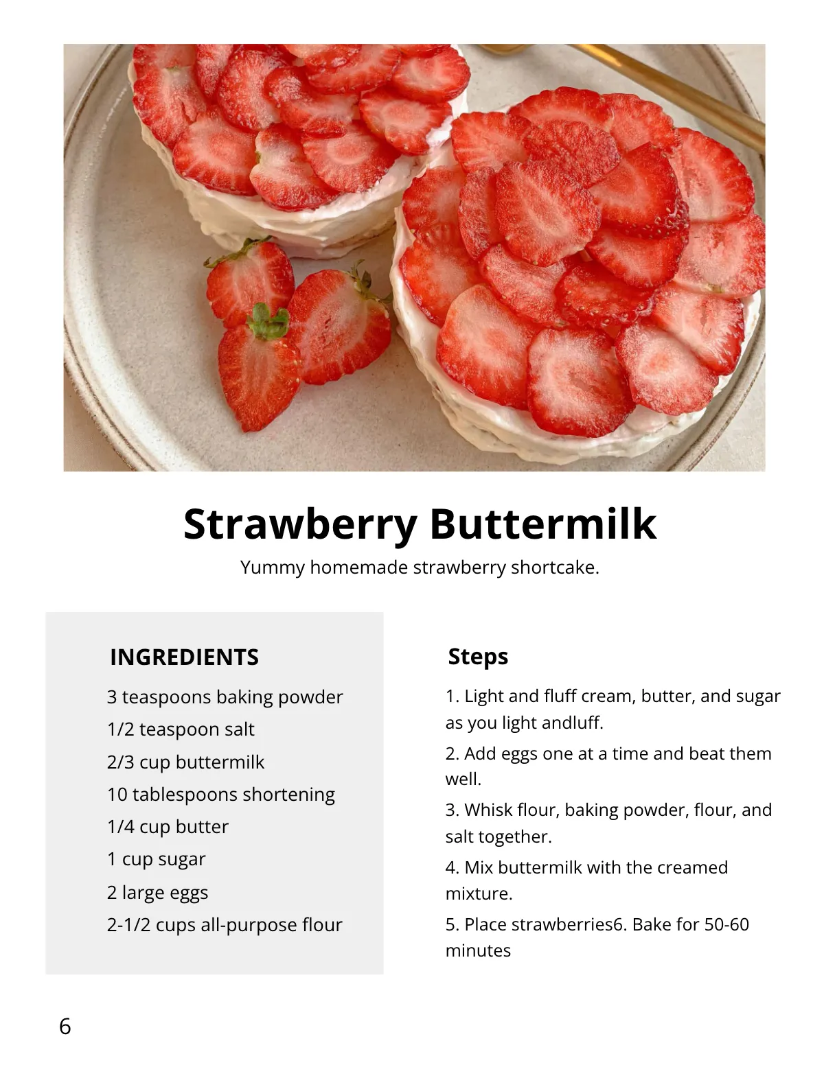 Free Bakery Cookbook Template to Edit Online