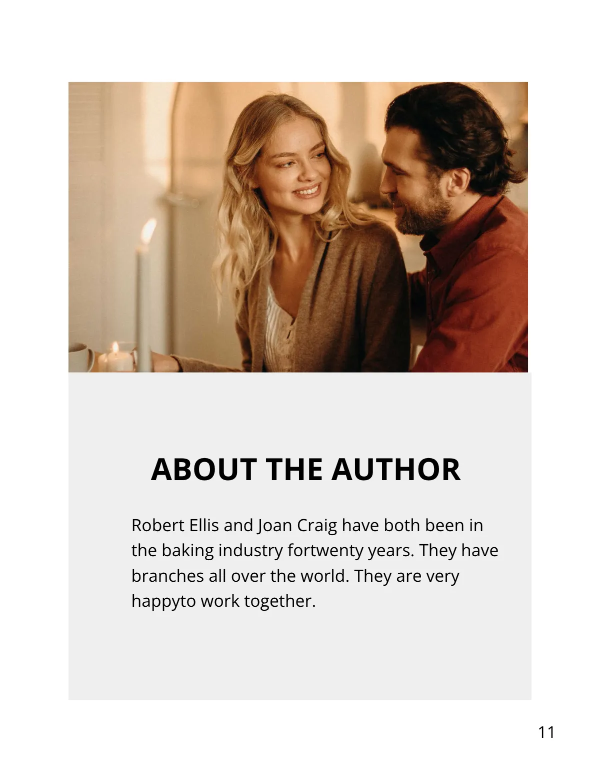 Free Bakery Cookbook Template to Edit Online