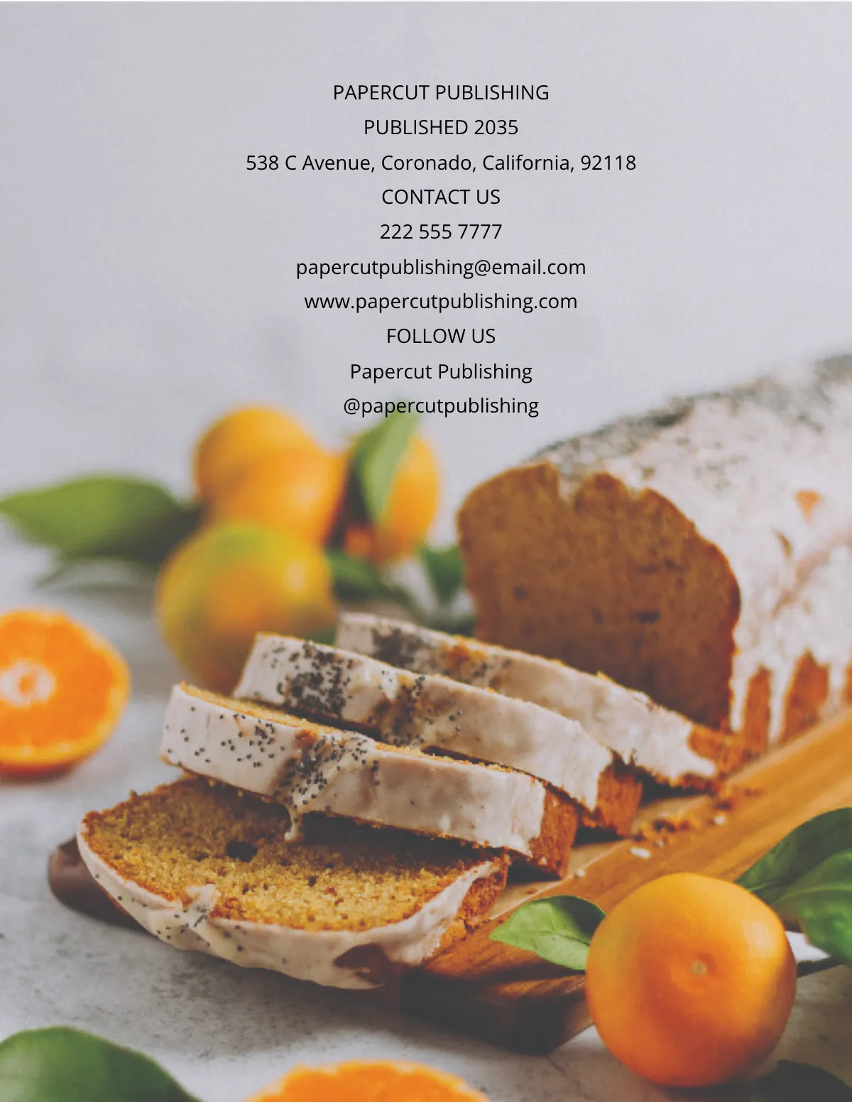 Free Elegant Bakery Cookbook Template to Edit Online