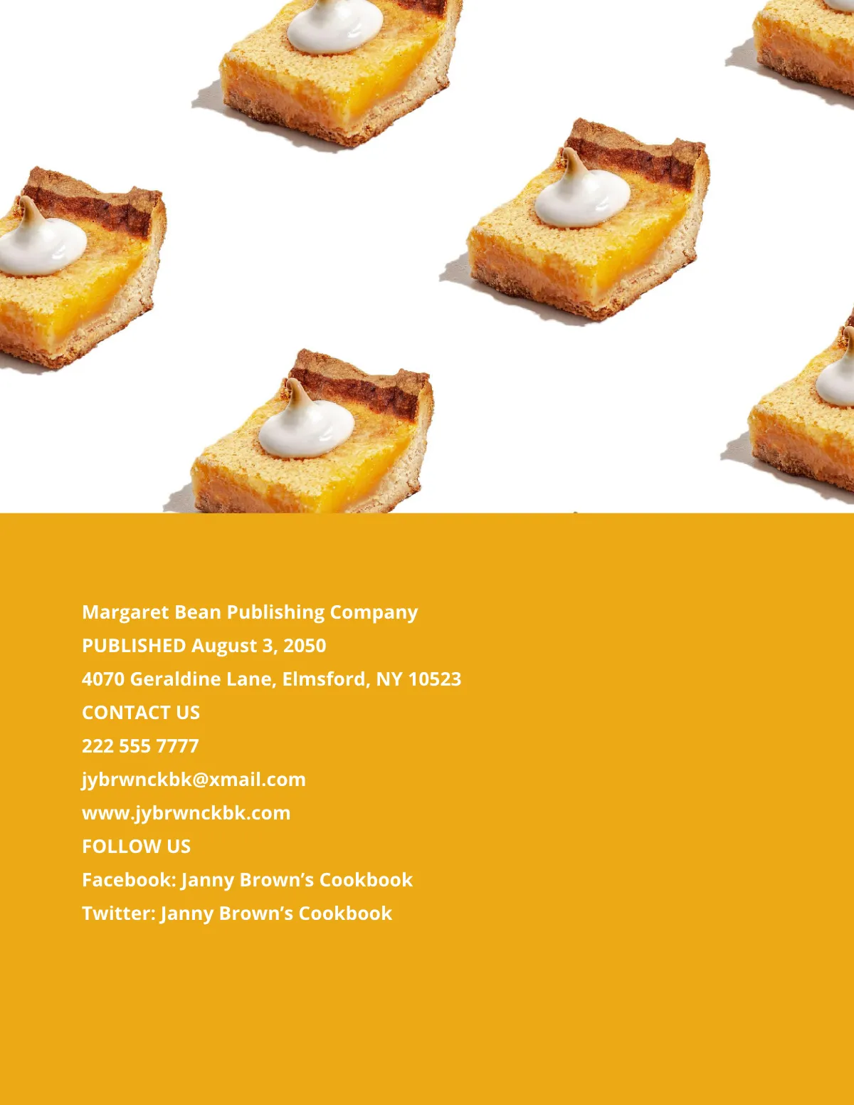 Free Modern Bakery Cookbook Template to Edit Online