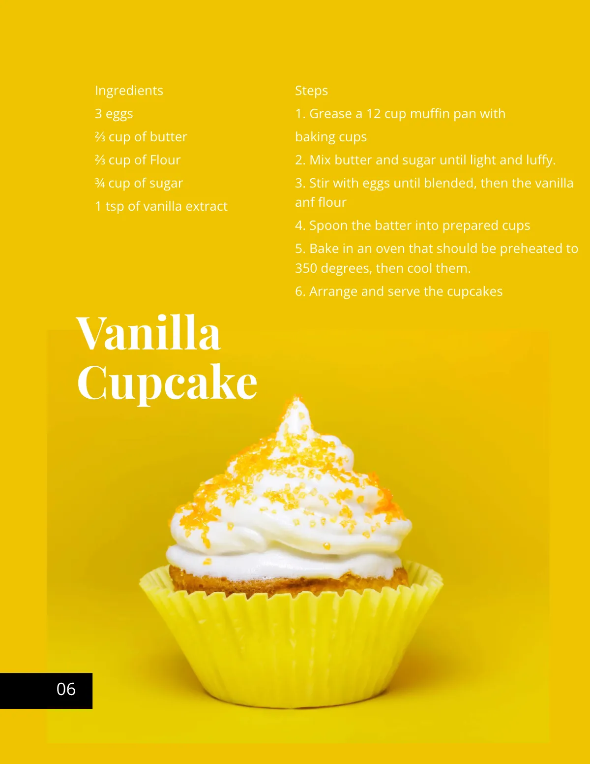 Free Modern Bakery Cookbook Template to Edit Online