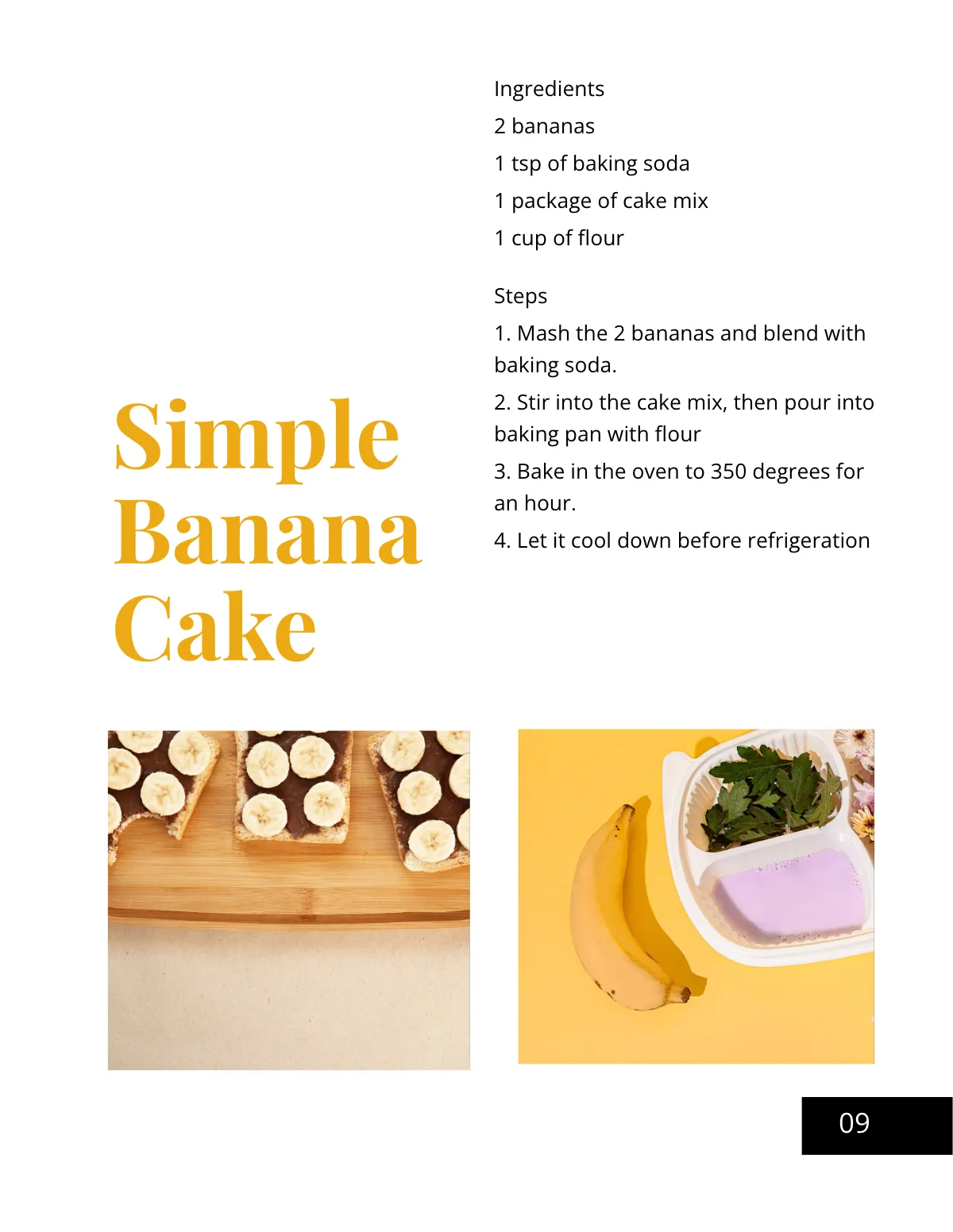 Free Modern Bakery Cookbook Template to Edit Online