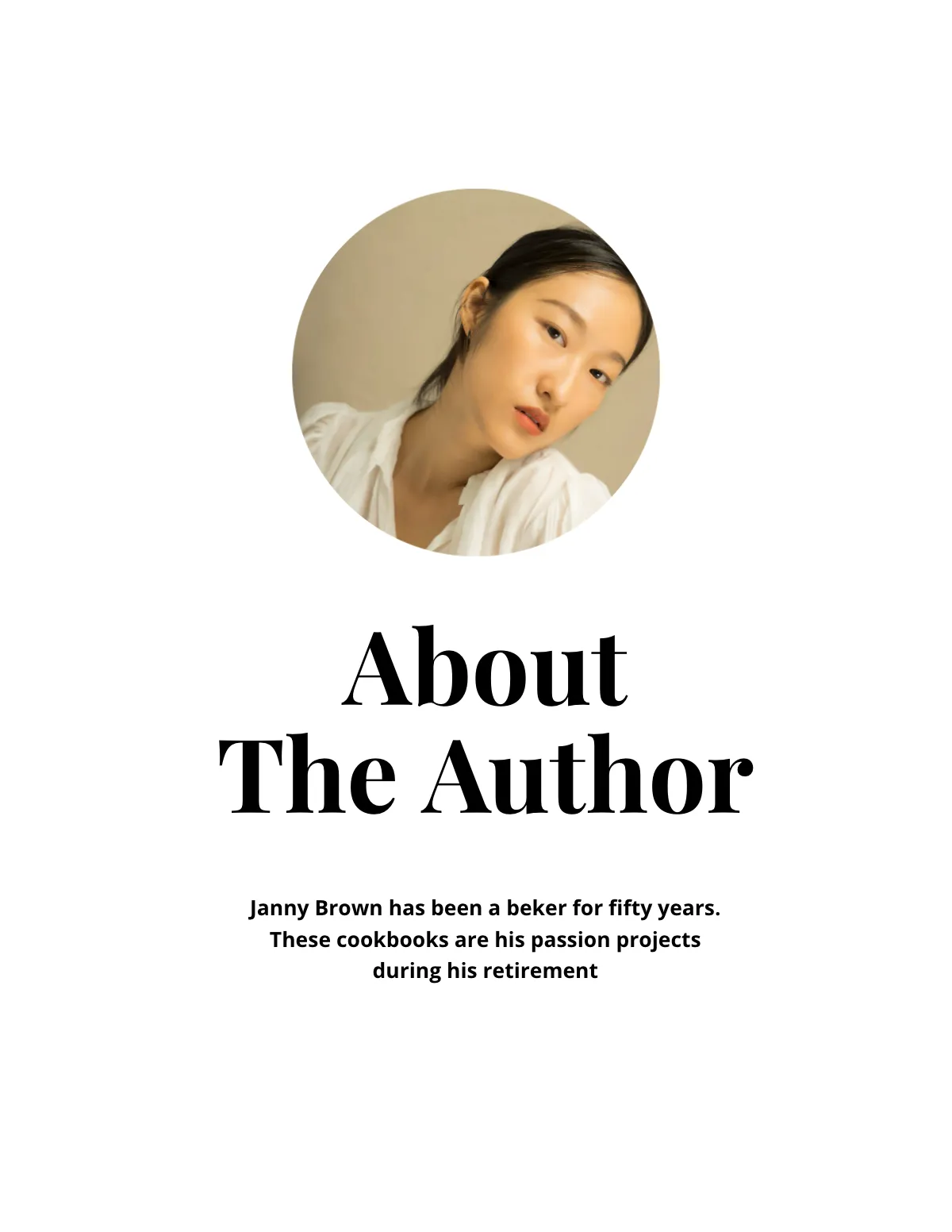 Free Modern Bakery Cookbook Template to Edit Online