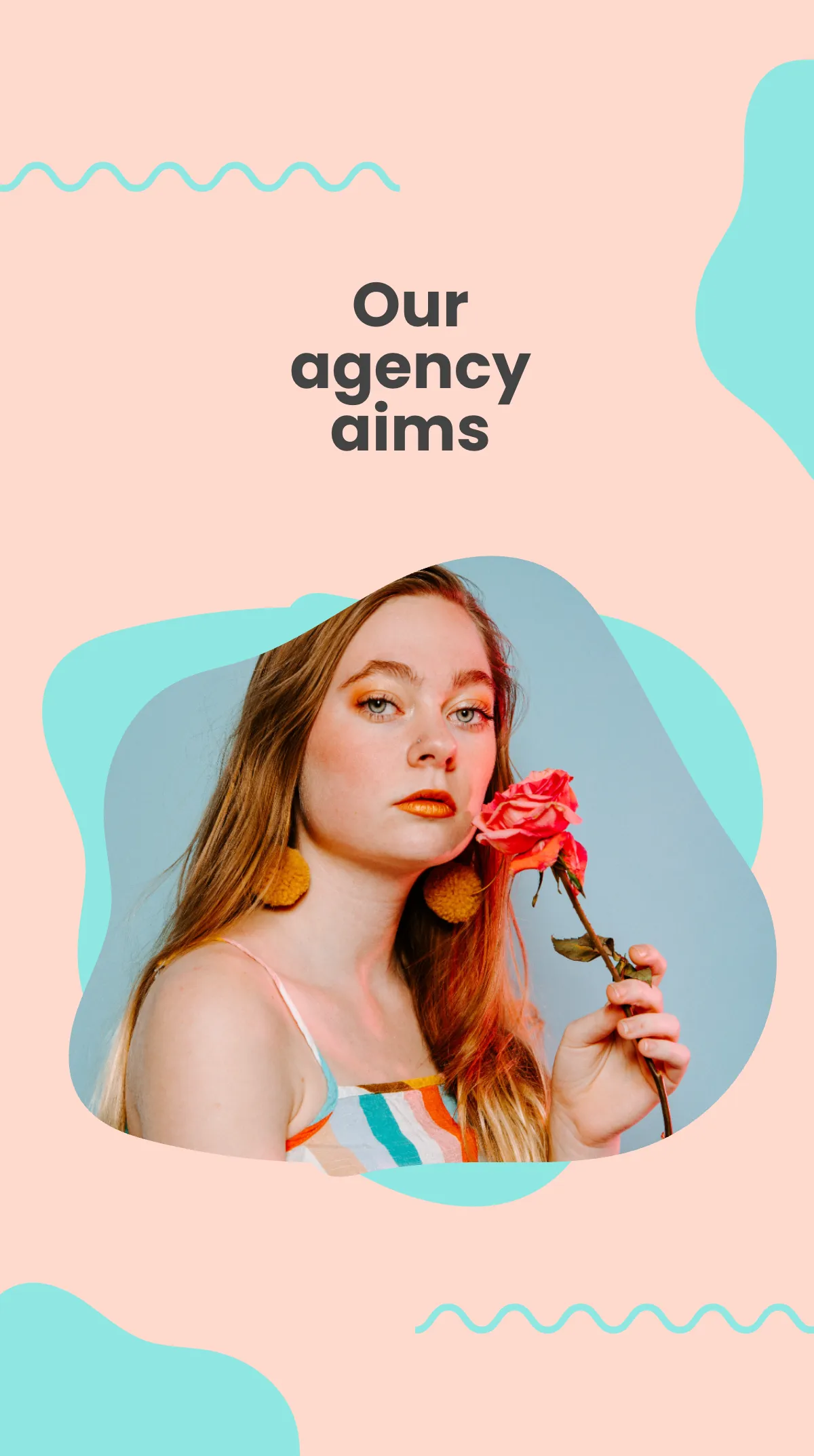 Free Model Agency Instagram Story Template to Edit Online