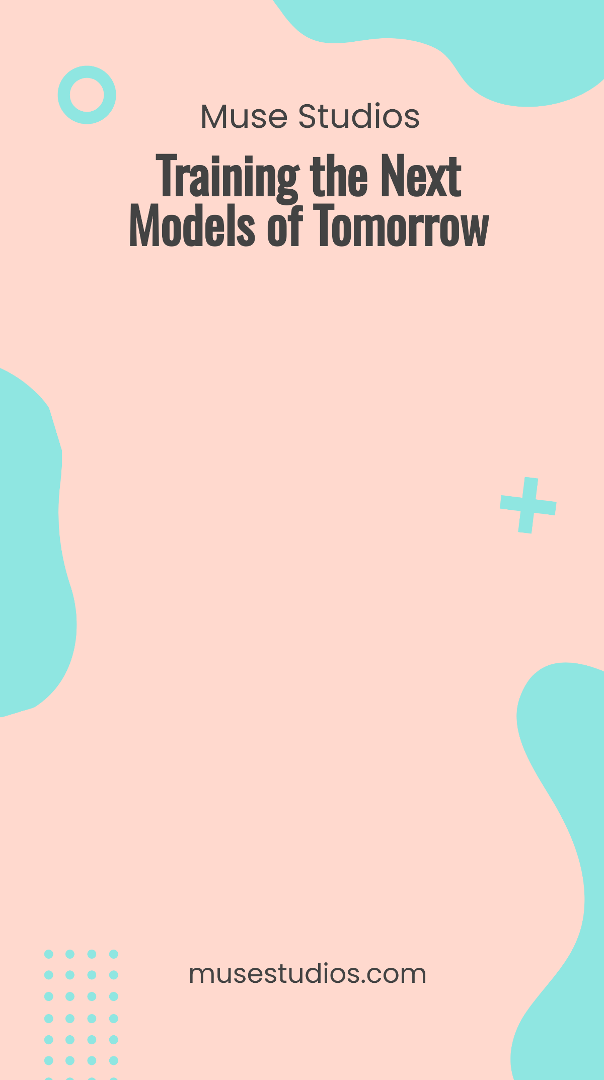 Model Agency Snapchat Geofilter Template