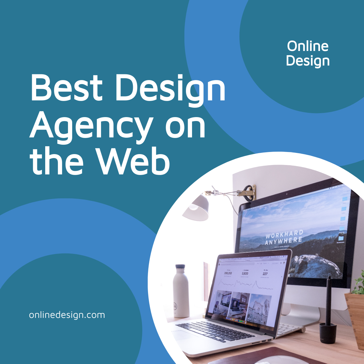 Web Design Agency Linkedin Post Template