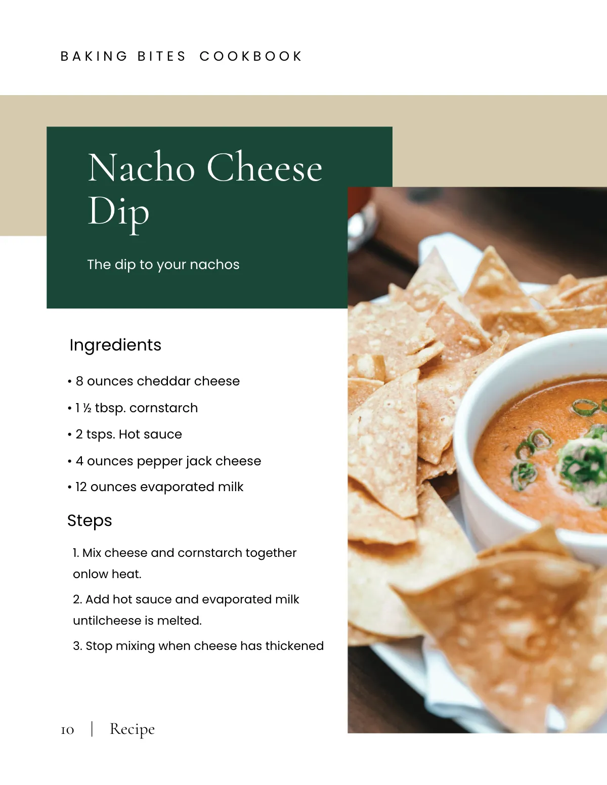 Free Restaurant Food Cookbook Template to Edit Online