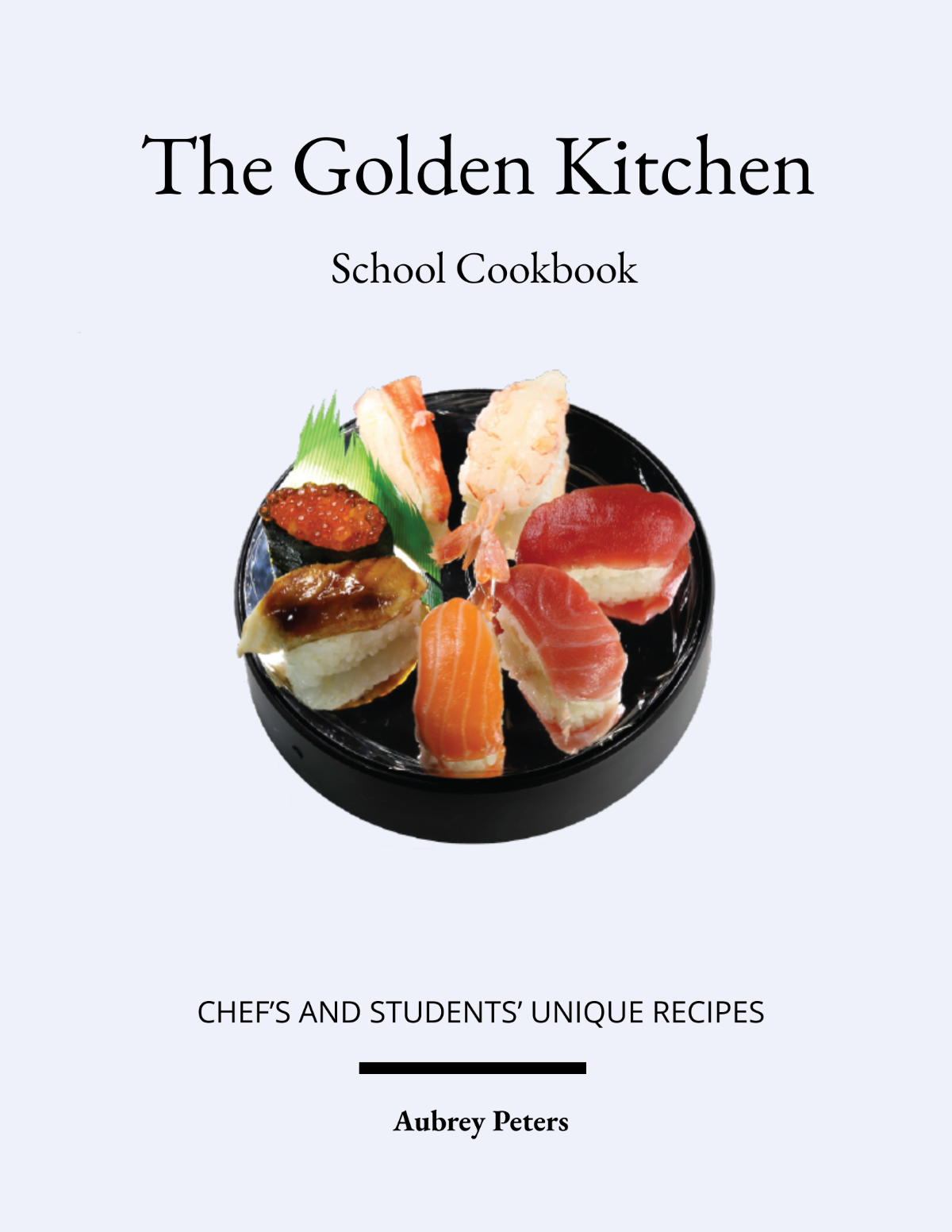 Free Simple School Cookbook Template