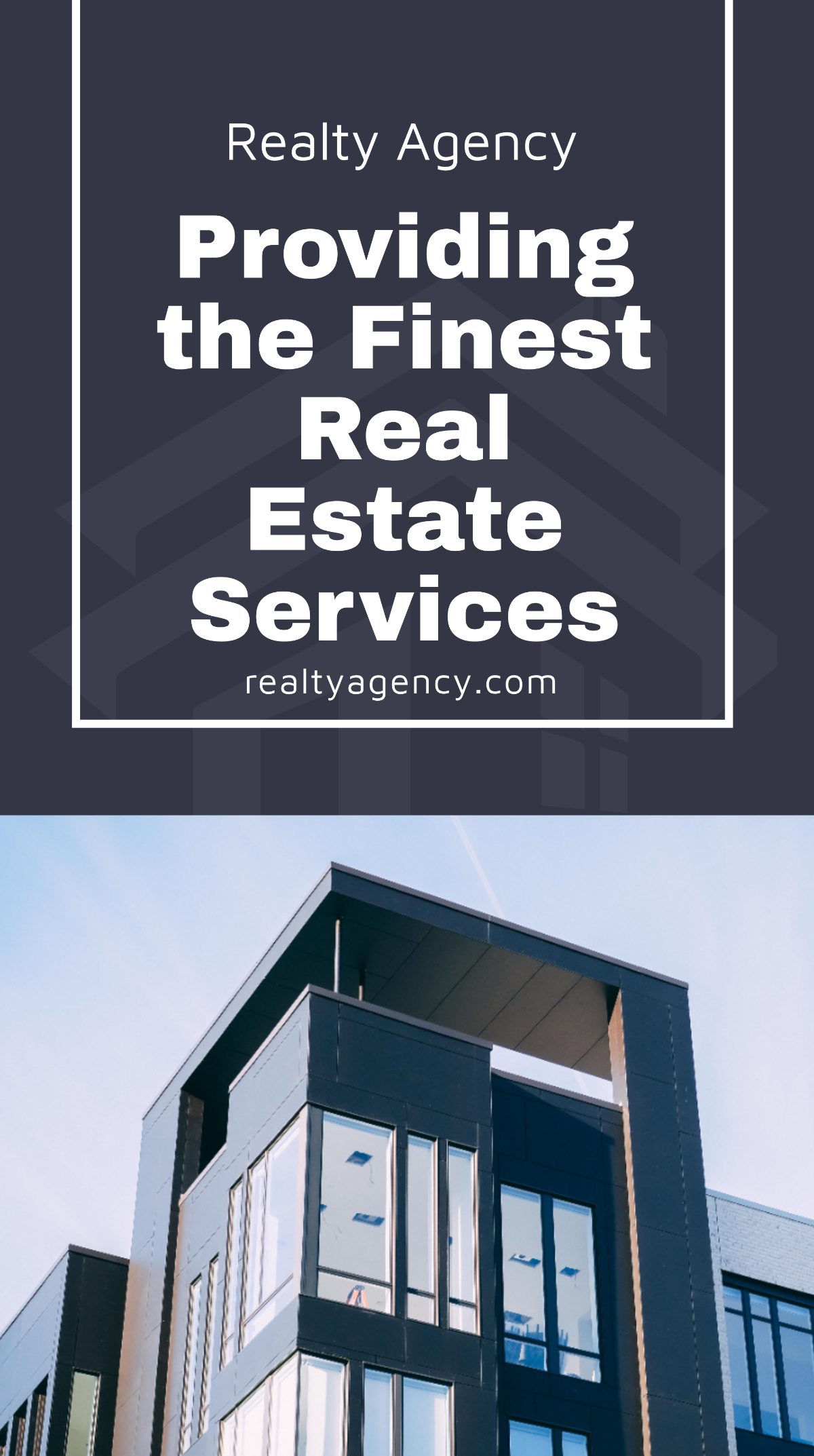 Real Estate Agency Whatsapp Post Template