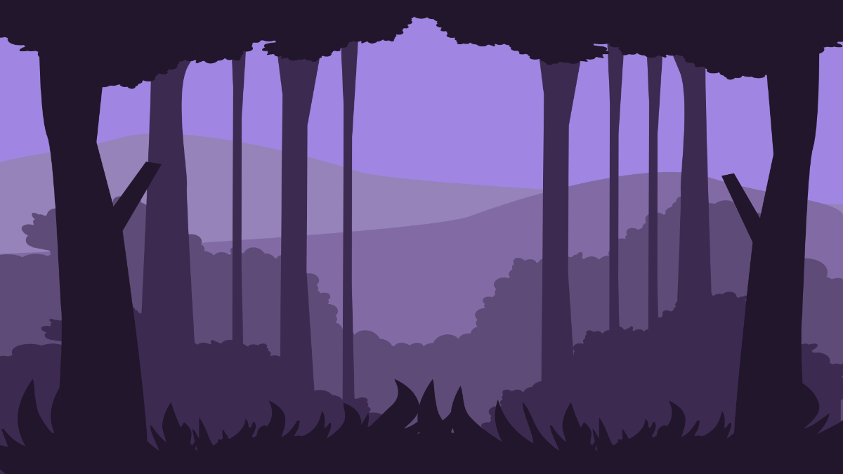 Purple Nature Background Template